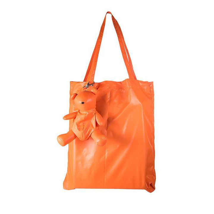 Cartoon Foldable Storage Polyester Doll Shopping Bag - MRSLM