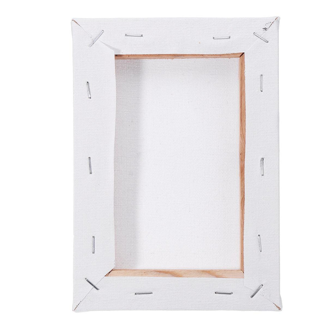 10Pcs White Blank Square Artist Canvas for Canvas Oil Painting Wooden Board Frame For Primed Oil Acrylic Paint - MRSLM