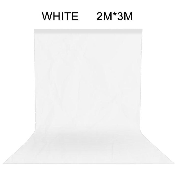 3x2M 6 Colors Polyester Cotton Photography Backdrops Photoshoot Background Cloth Photo Studio Background - MRSLM
