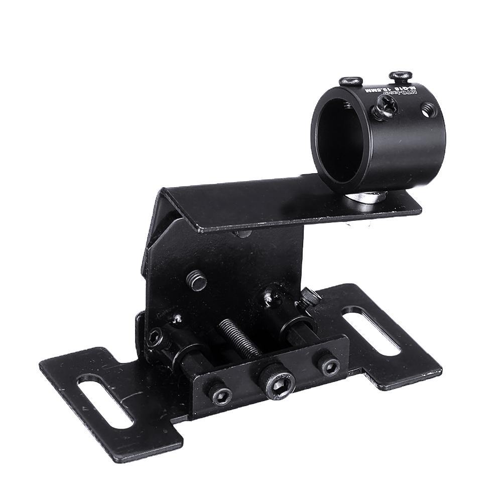 MTOLASER 13.5mm-23.5mm Laser Module Pointer Holder Adjustable Height Horizontal Position Wall Mount Clamp Bracket - MRSLM