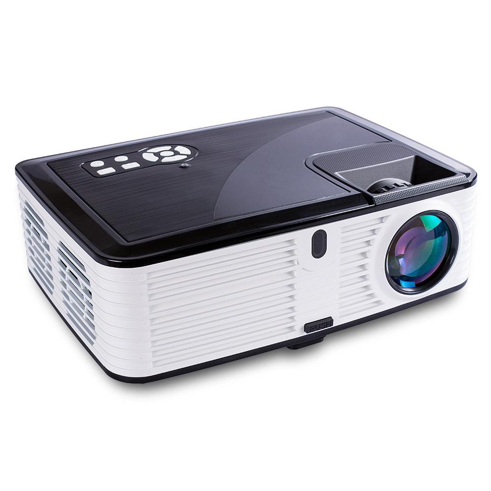 Visiantek VS768 6.7-inch LCD Projector LED Projector Native 1080P 4000 Lumens Real Full HD Projector 4000 Lumens Home Theater Android Version - MRSLM