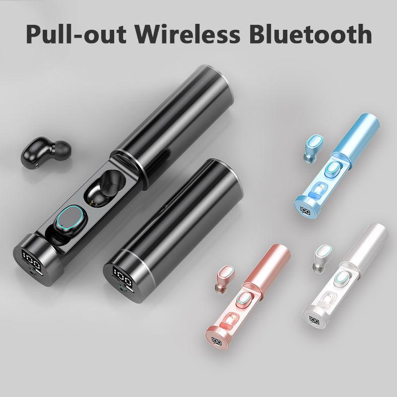 New Wireless Bluetooth In-ear Invisible Mini Battery Life Long Standby Noise Cancelling Headsets - MRSLM