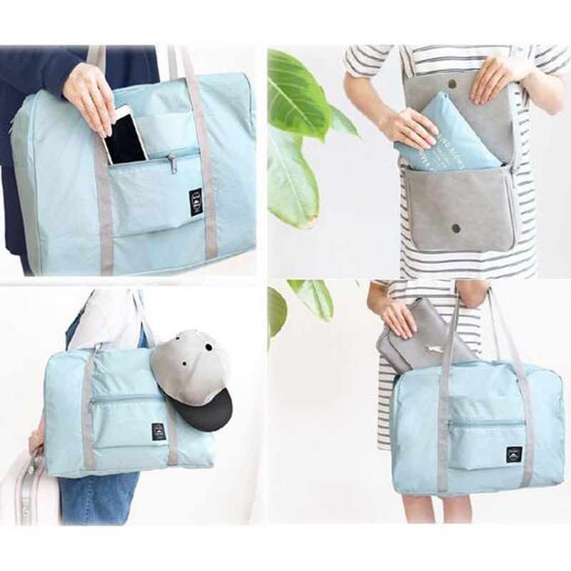 nylon foldable travel bag, view 7 - MRSLM