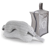travel neck pillow and eye mask set, view 6 - MRSLM