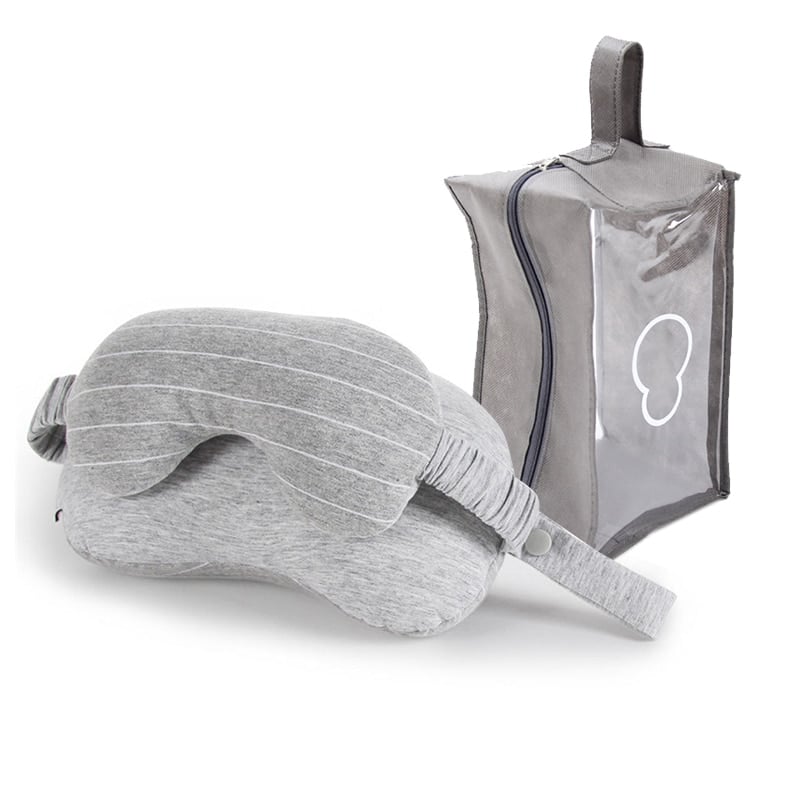 travel neck pillow and eye mask set, view 6 - MRSLM