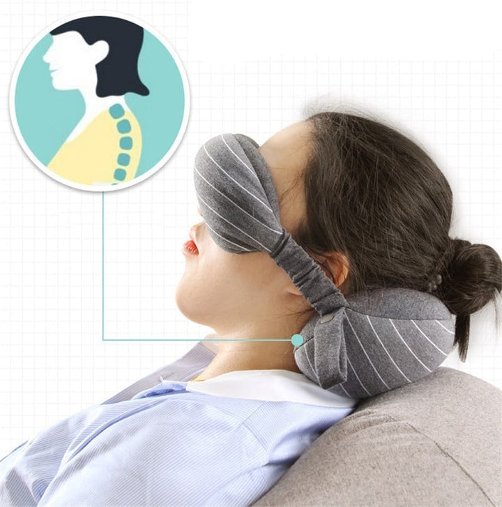 Travel Neck Pillows and Eye Masks