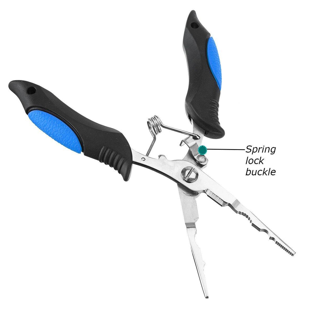 Pliers Hook Remover Line Cutter Stainless Steel Scissors w/ Storage Bag Pliers - MRSLM