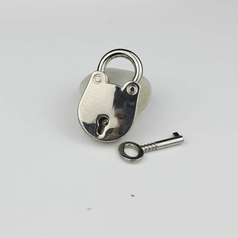 Mini Metal Padlock with Key