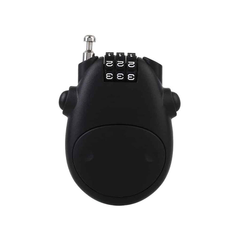 telescopic wire combination lock, view 2 - MRSLM