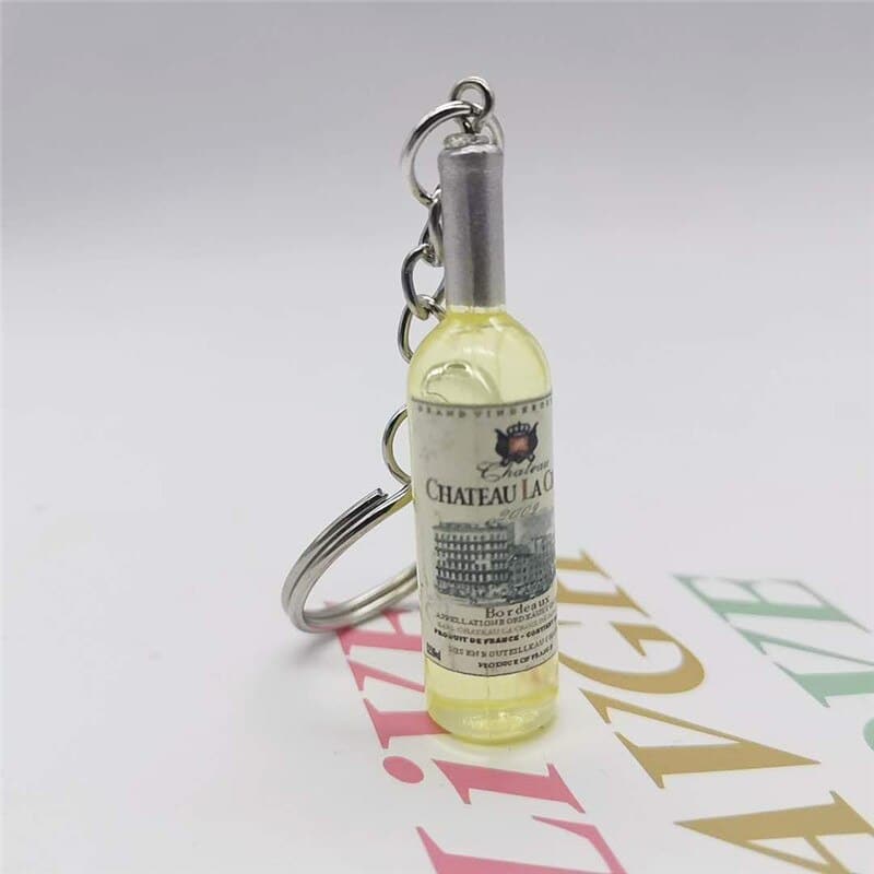 Wine Bottle Key Chain