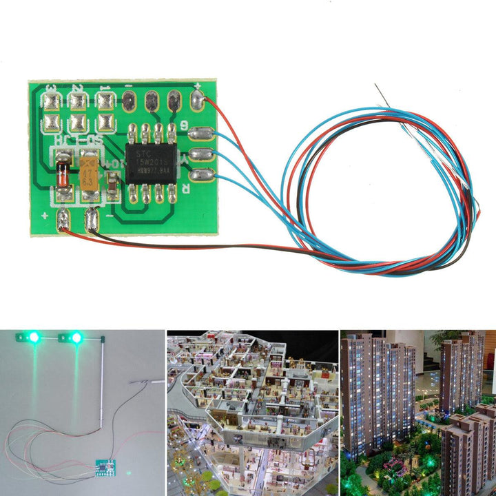 Traffic Light Signal LED Circuit Board for Model Railroad Crossing LED Street Signal - MRSLM