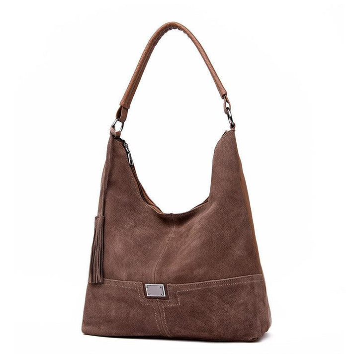 Fashion Winter Suede Women Bags 2021 Lady Handbags Designer Luxury Female Shoulder Bags High Quality Crossbody Bag - MRSLM