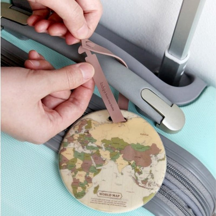 Planet Earth Luggage Tag