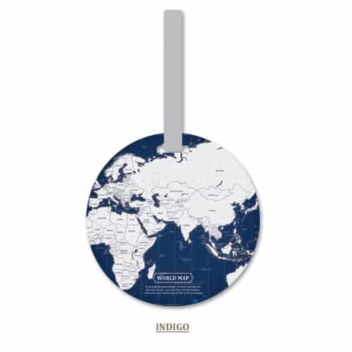 Planet Earth Luggage Tag