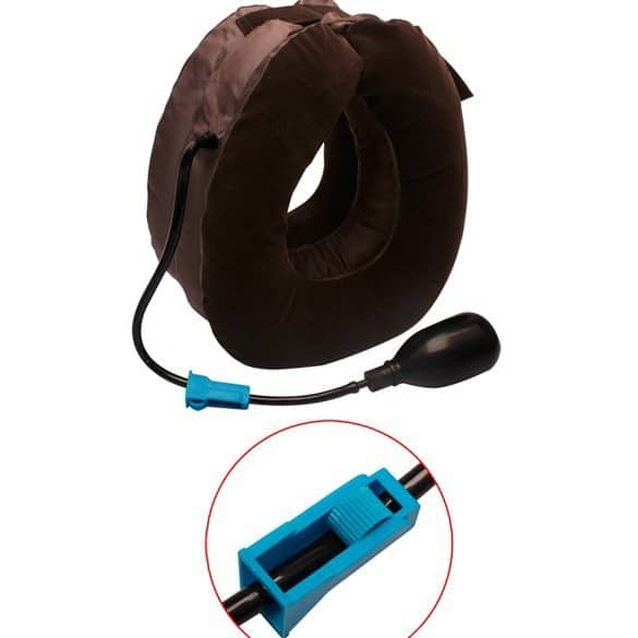 inflatable air neck pillow, view 2 - MRSLM