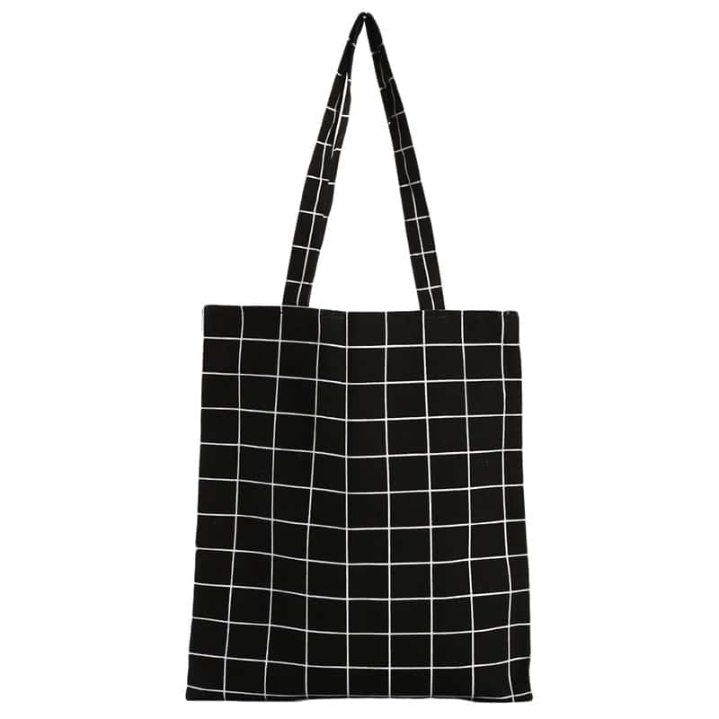 Plaid Shopping Bag