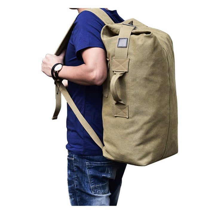 Convenient Multifunctional Large Capacity Canvas Travel Backpack