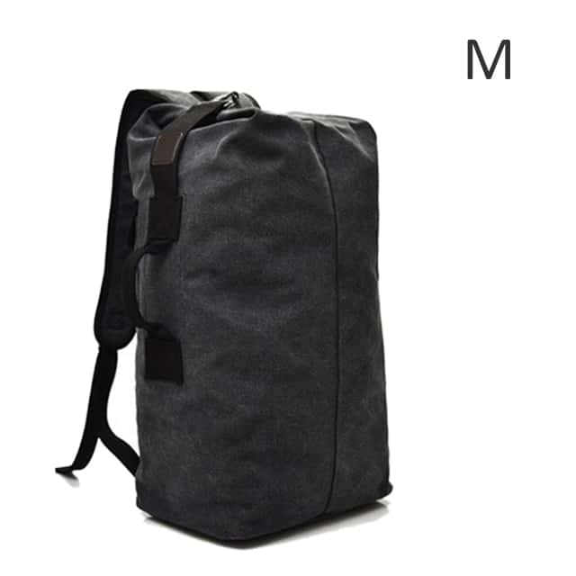 canvas travel backpack, view 6 - MRSLM
