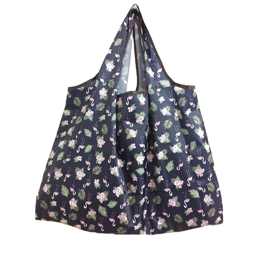 Large Folding Patterned Shopping Bag