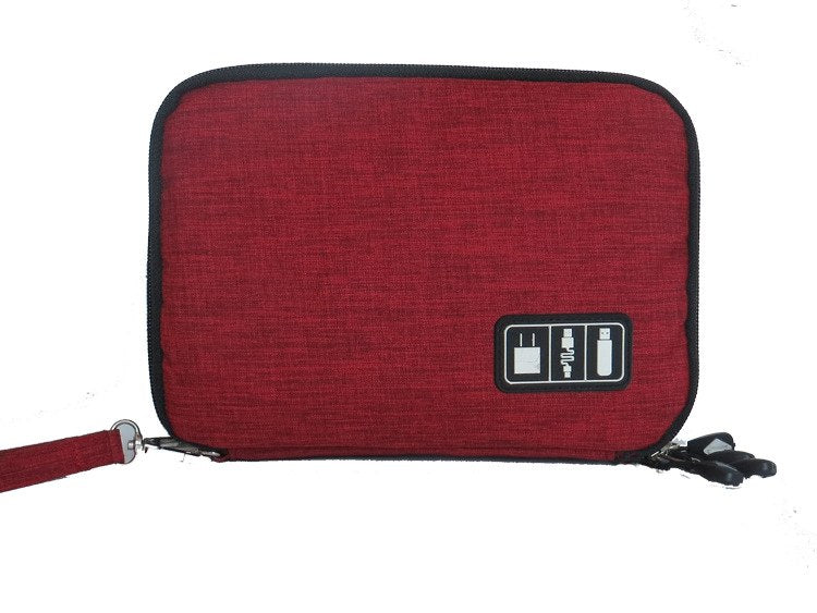 nylon travel gadget bag, view 2 - MRSLM