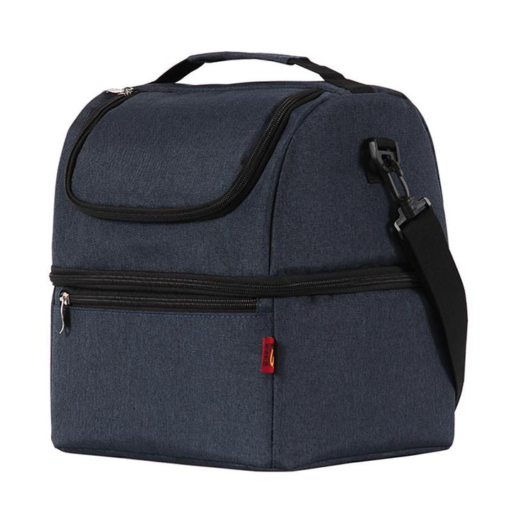 2-Compartment Insulated Shoulder Lunch Bag