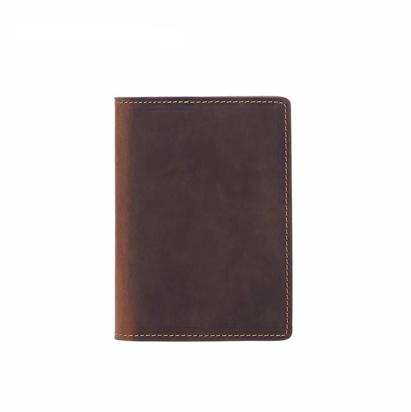 genuine leather travel passport cover, view 6 - MRSLM