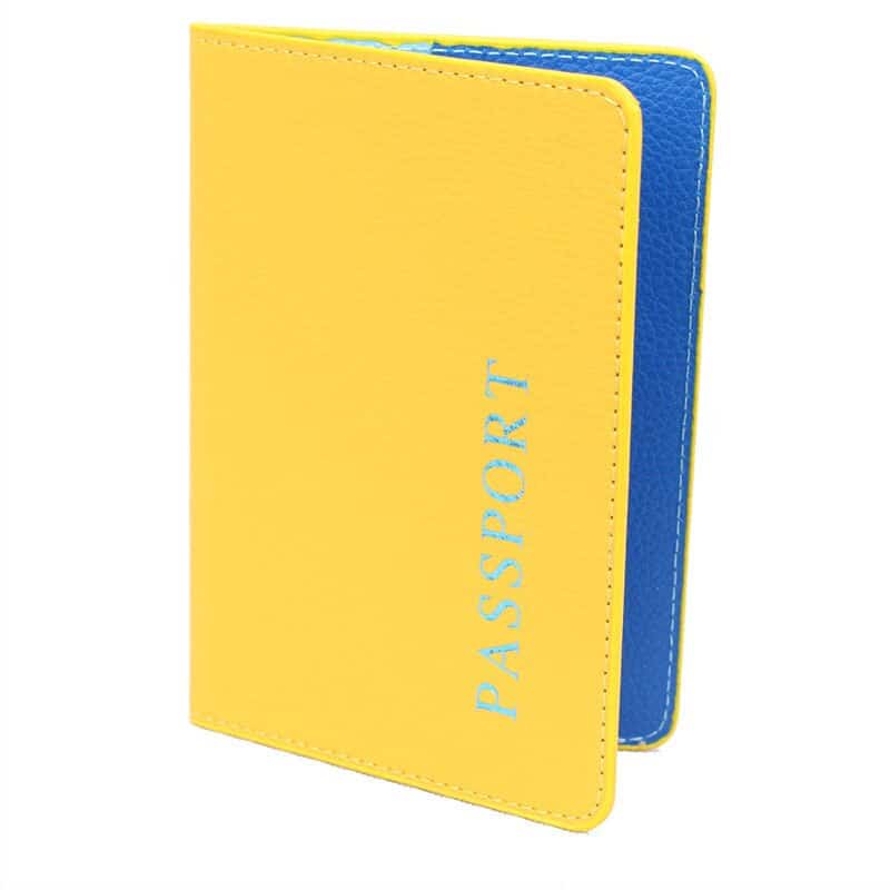 unisex travel passport cover, view 3 - MRSLM