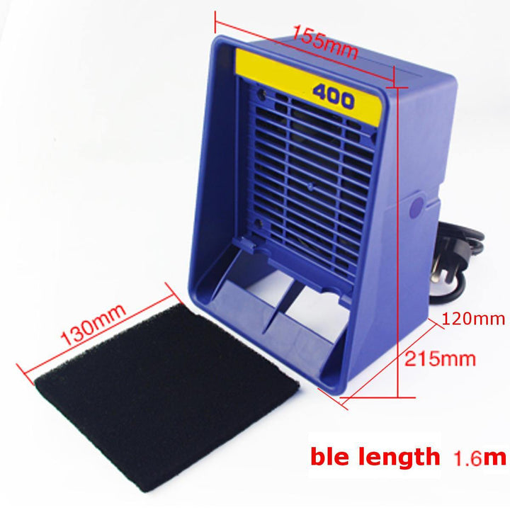 FA-400 110V Soldering Iron Smoke Absorber Remover Fume Extractor Smoke Air Fan + 2 Filters - MRSLM