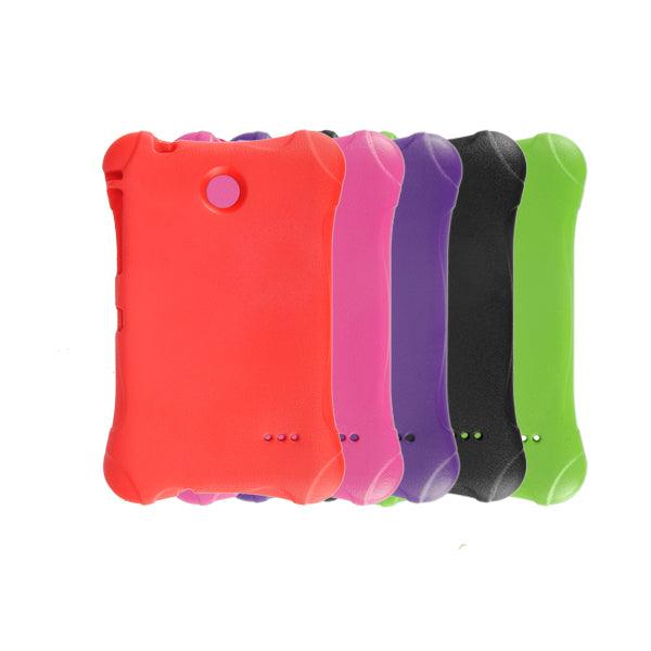 Portable Candy Color Protective Shell for 7 Inch Samsung TAB4 T230N - MRSLM