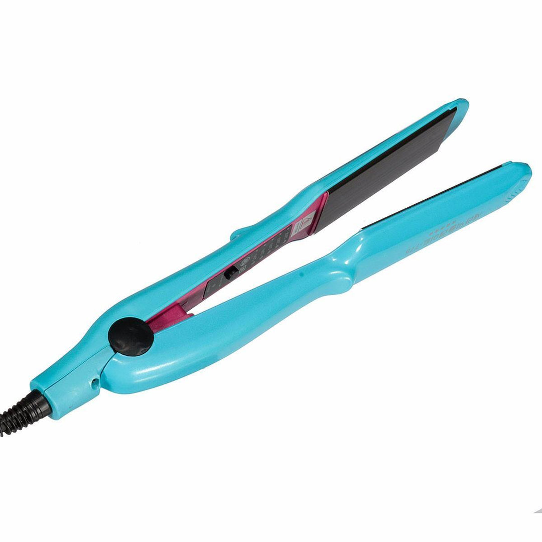 Hair Straightener Styling Flat Iron Temperature Anion Titanium Plate Perm Hairdress Tools - MRSLM