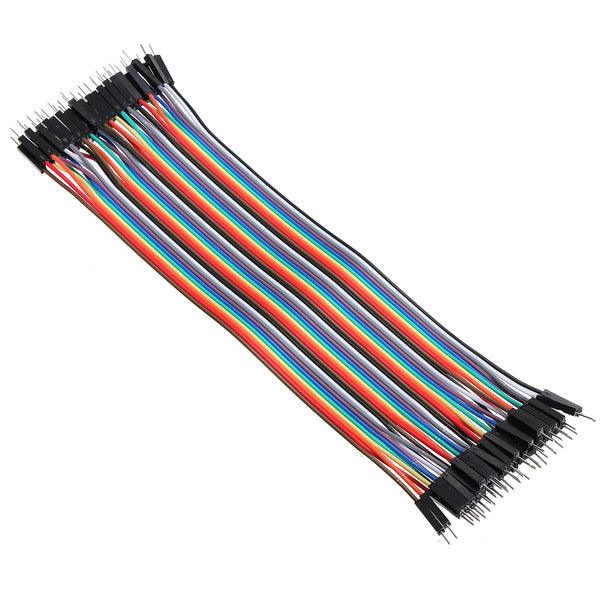 120pcs 20cm Male to Male Color Breadboard Jumper Cable Dupont Wire - MRSLM