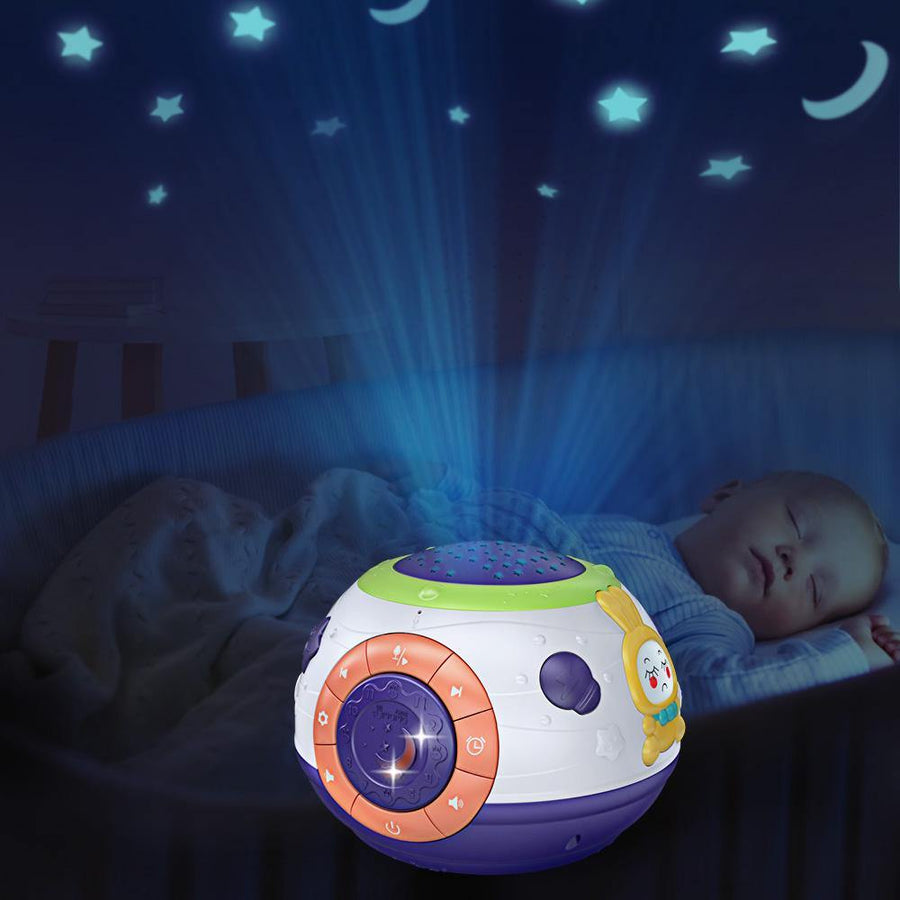 Starry Sky Night Light Projector Children Night Light Projector (White) - MRSLM
