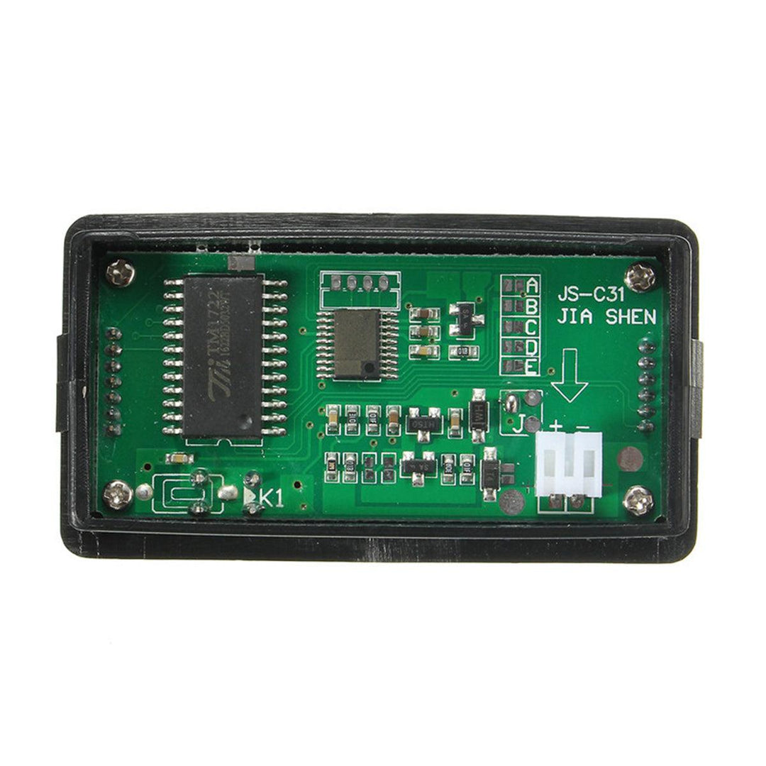 Geekcreit® 12V/24V/36V/48V 8-70V LCD Acid Lead Lithium Battery Capacity Indicator Digital Voltmeter - MRSLM