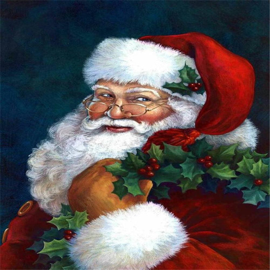 5D DIY Diamond Painting Christmas Santa Claus Full Square Rhinestone Diamond Cartoon Home Decor Gift - MRSLM