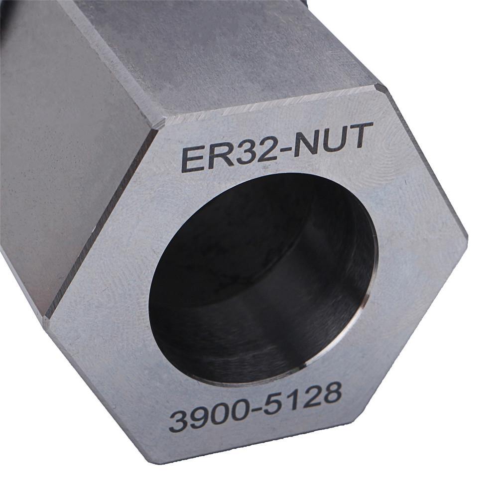 Hard Steel Hex ER-32 Collet Chuck Block CNC Lathe Tool Holder - MRSLM