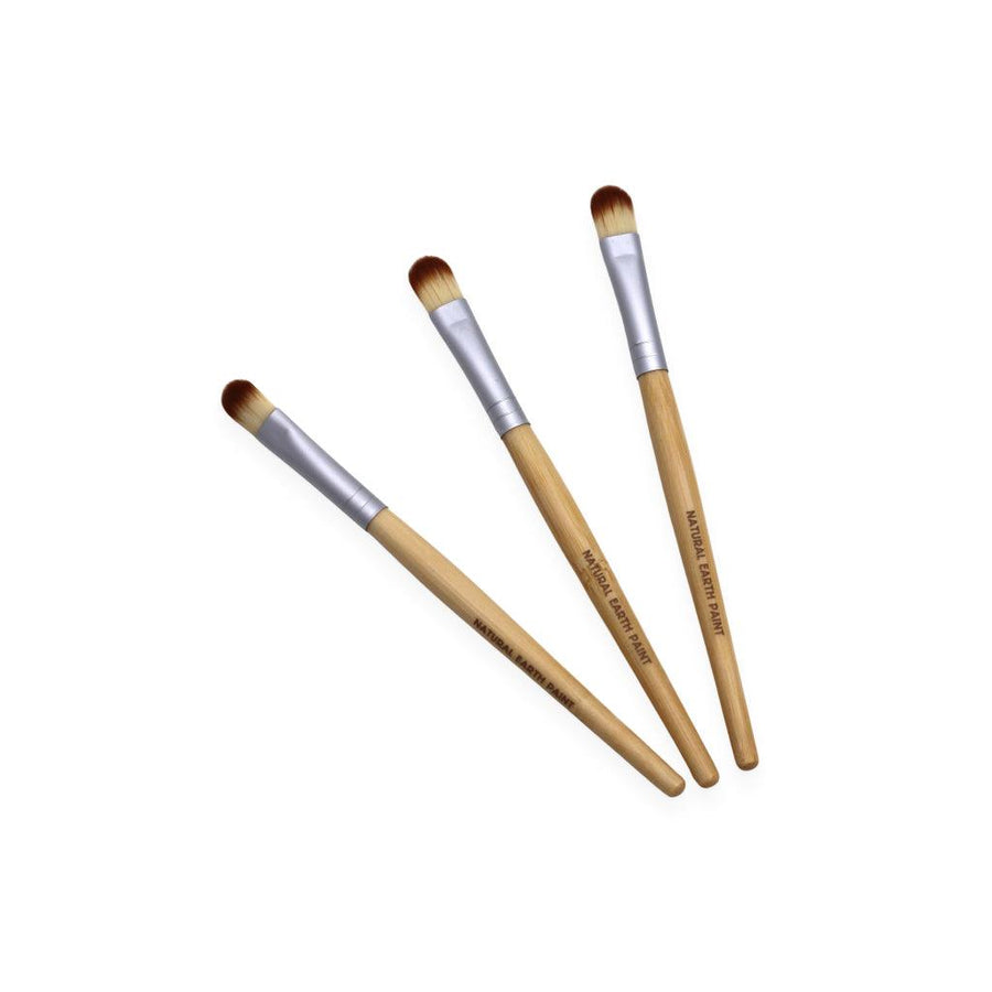 Natural Paint Brushes (Set Of 3) - MRSLM