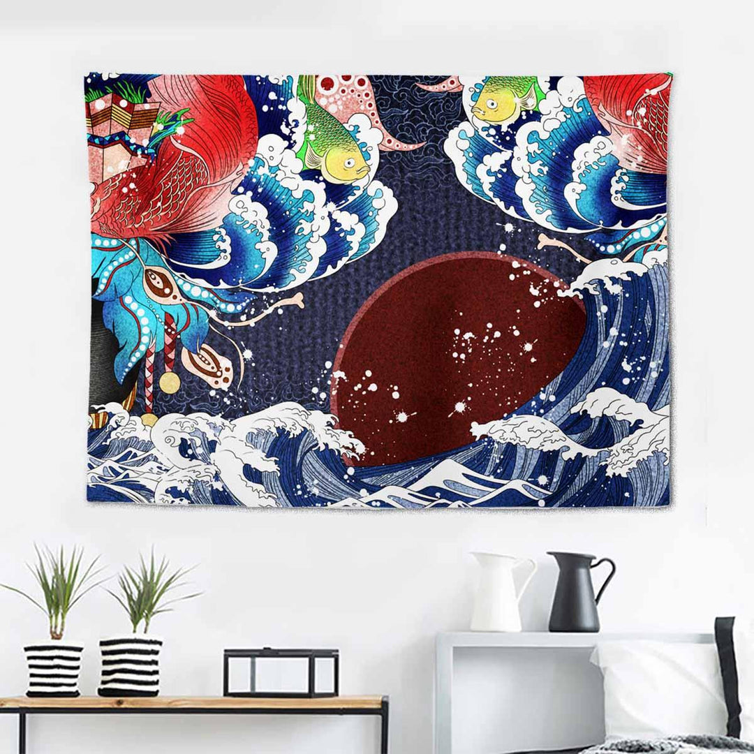 Wall Hanging Tapestry Home Decor Living Room Background Wall Cloth Carpet Home Living Bedroom Decoration - MRSLM