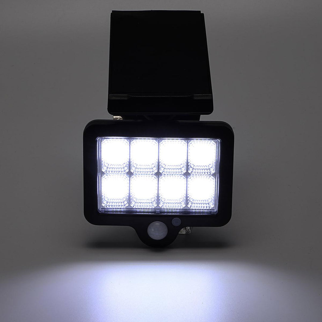 66LED/66COB/120COB/128COB/140COB LED Solar Power PIR Motion Sensor Wall Light 3 Modes Outdoor Waterproof Garden Lamp - MRSLM
