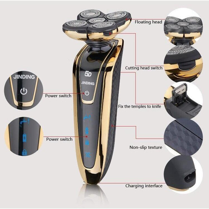 Original Electric shaver Electric Razor For Men beard trimmer men shaving machine rechargeable beard shaver waterproof - MRSLM