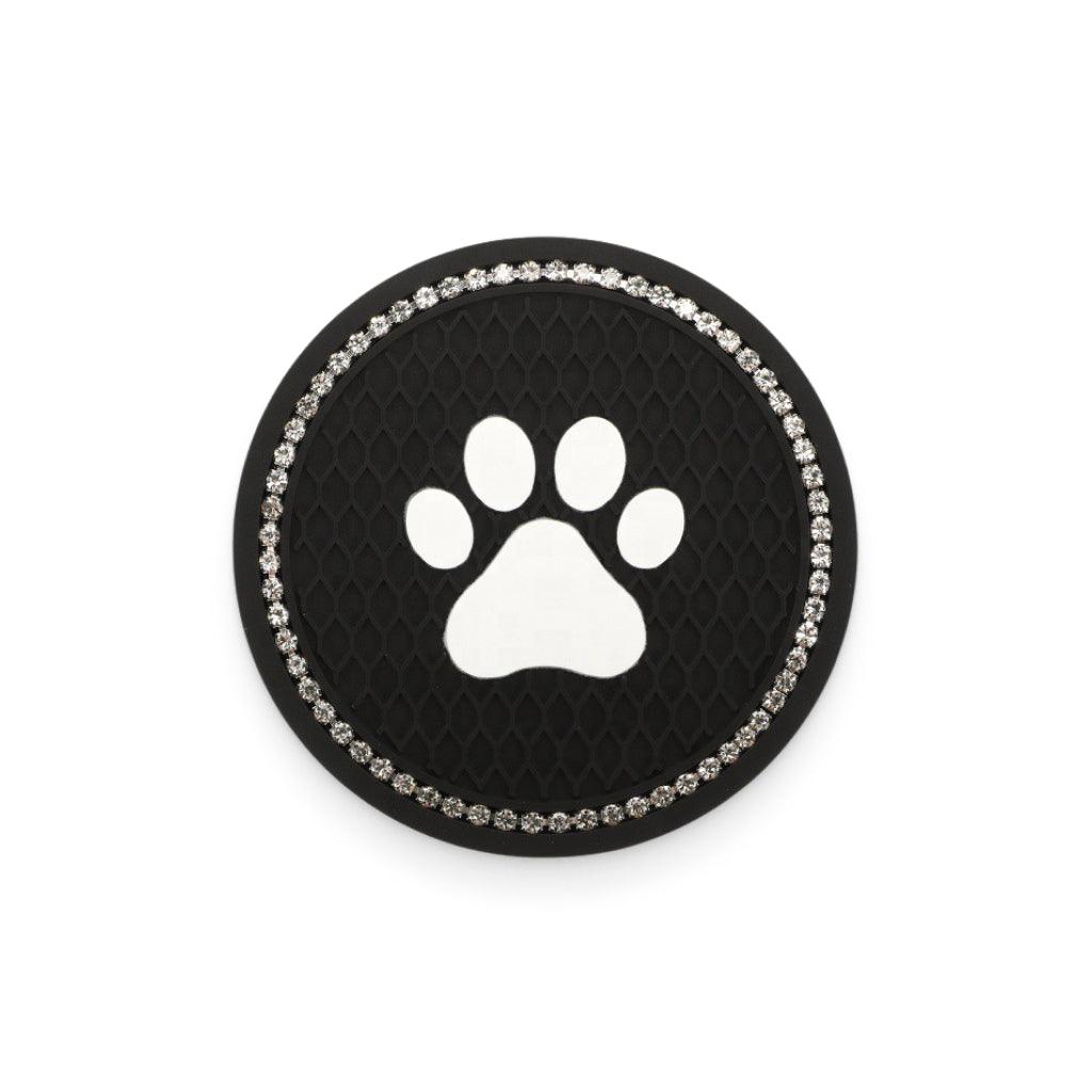 Anti-Slip Paw Print Car Drink Coaster - MRSLM