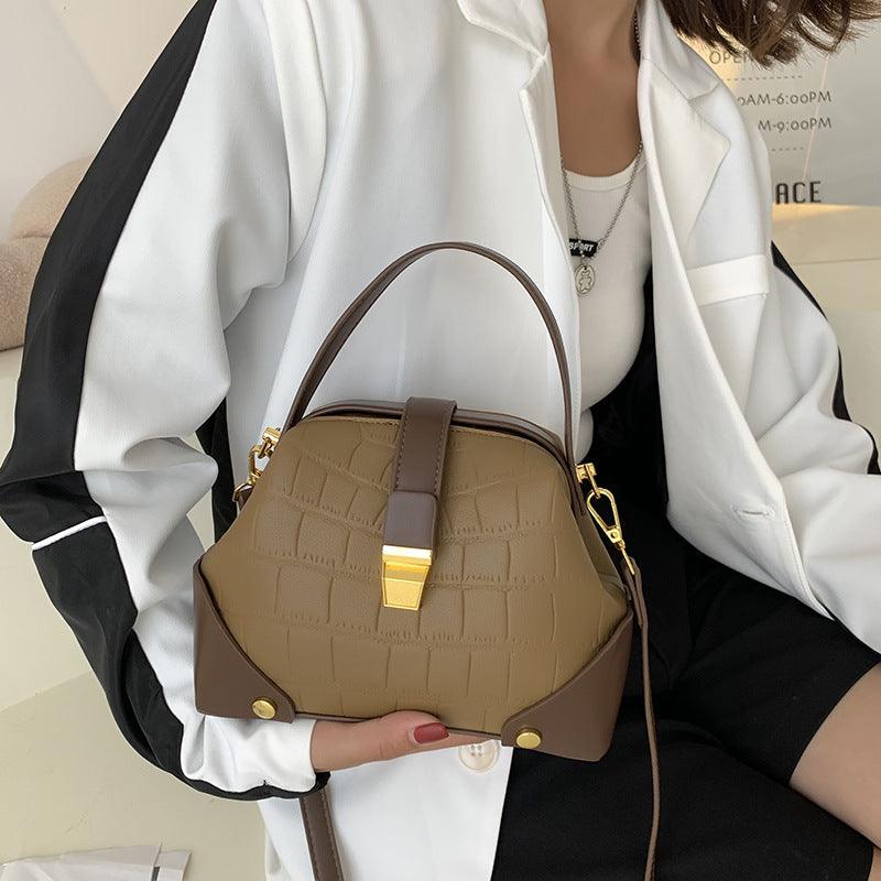 Fashion Simple Leather All-match Messenger Bag - MRSLM