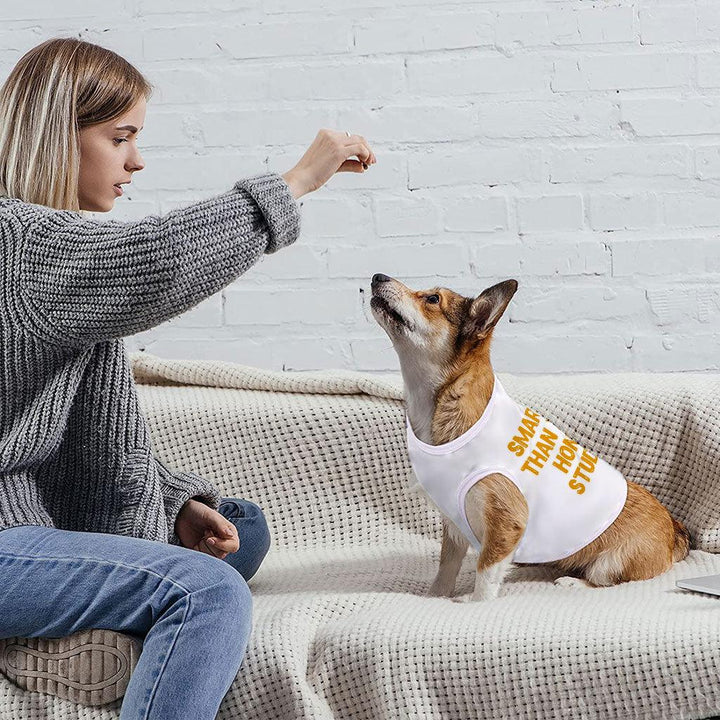 Sarcastic Dog Tank - Funny Dog T-Shirt - Best Design Dog Clothing - MRSLM