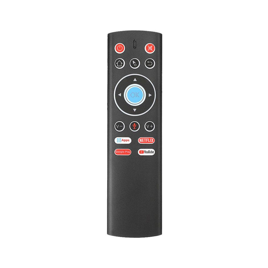 T1 2.4G Wireless 6 axis Gyroscope Voice Remote Control IR Learning for H96 X88 Pro A95X F2 HK1 Max Mini Plus Super RK3318 Android 4K TV Box for Google Assistant (A) - MRSLM