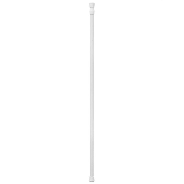 60-110cm Extendable Adjustable Spring Tension Curtain Rod Pole Telescopic Pole Shower Curtain Rod - MRSLM