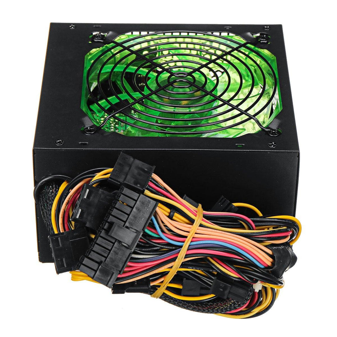 1000W Power Supply 120mm LED Fan 24 Pin PCI SATA ATX 12V Computer Power Supply for PC Compurter Case - MRSLM