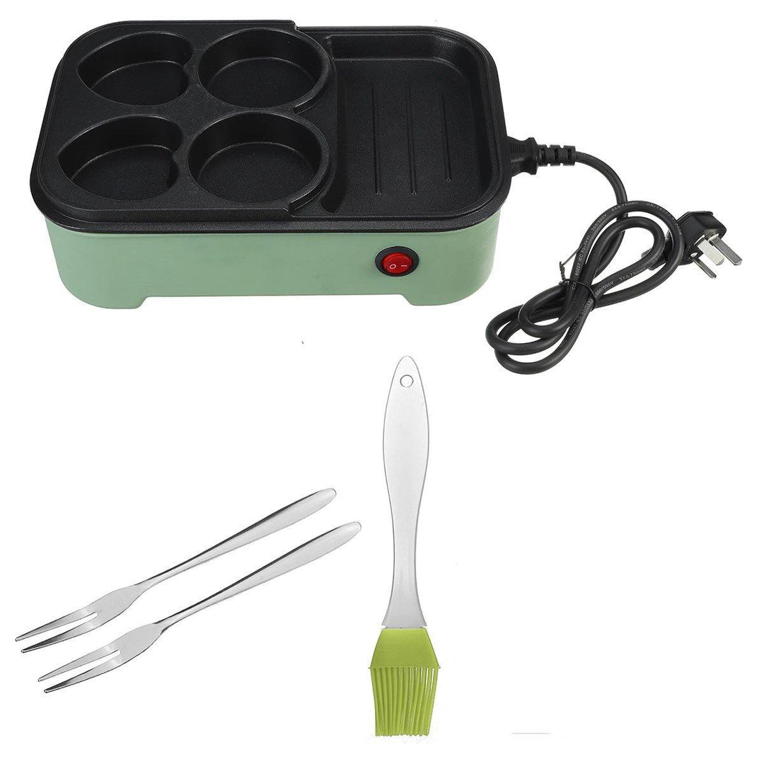 Electric Food Maker Non Stick Baking Pancake Pan Frying Griddle Machine Kit 700W - MRSLM