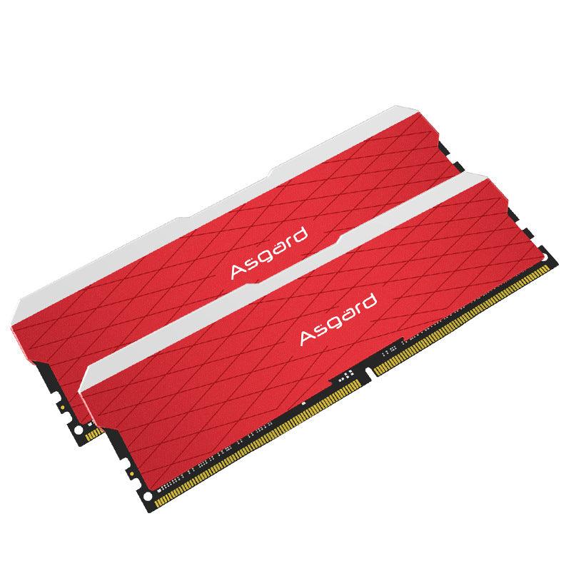 Asgard Loki W2 8Gx2 DDR4 3000MHz Memory RGB Ram 16G DIMM XMP Desktop Memory 1.35V Red Black for ASUS Gigabyte (Red) - MRSLM