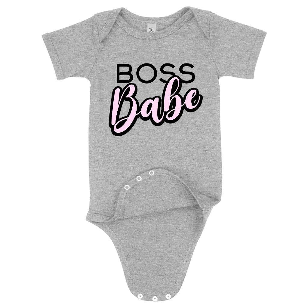 Baby Boss Babe Graphic Onesie - MRSLM