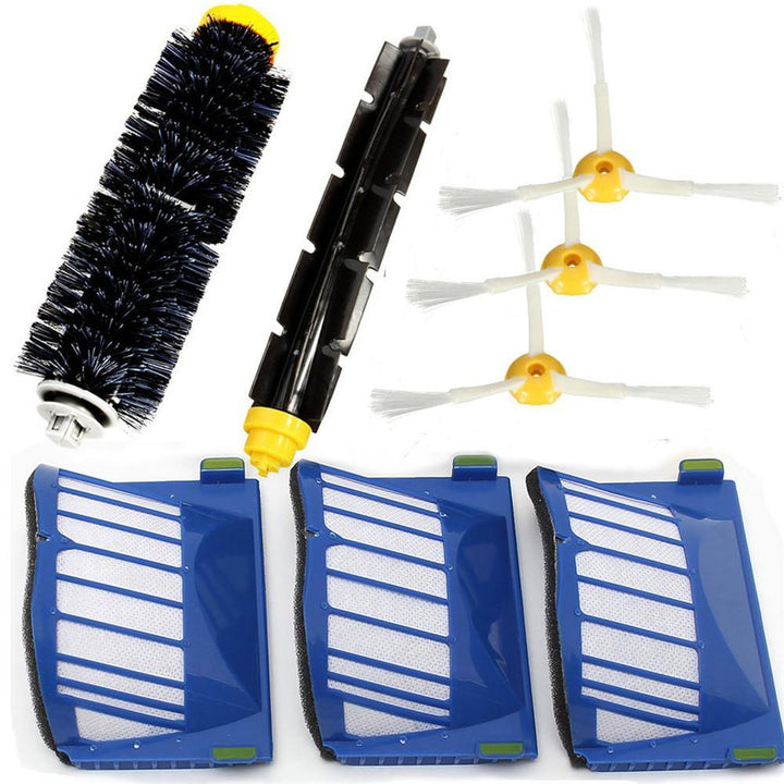 8pcs Replacement Brush Filter Kit for 600 Series Vacuum Cleaner Accessories Replacement - MRSLM