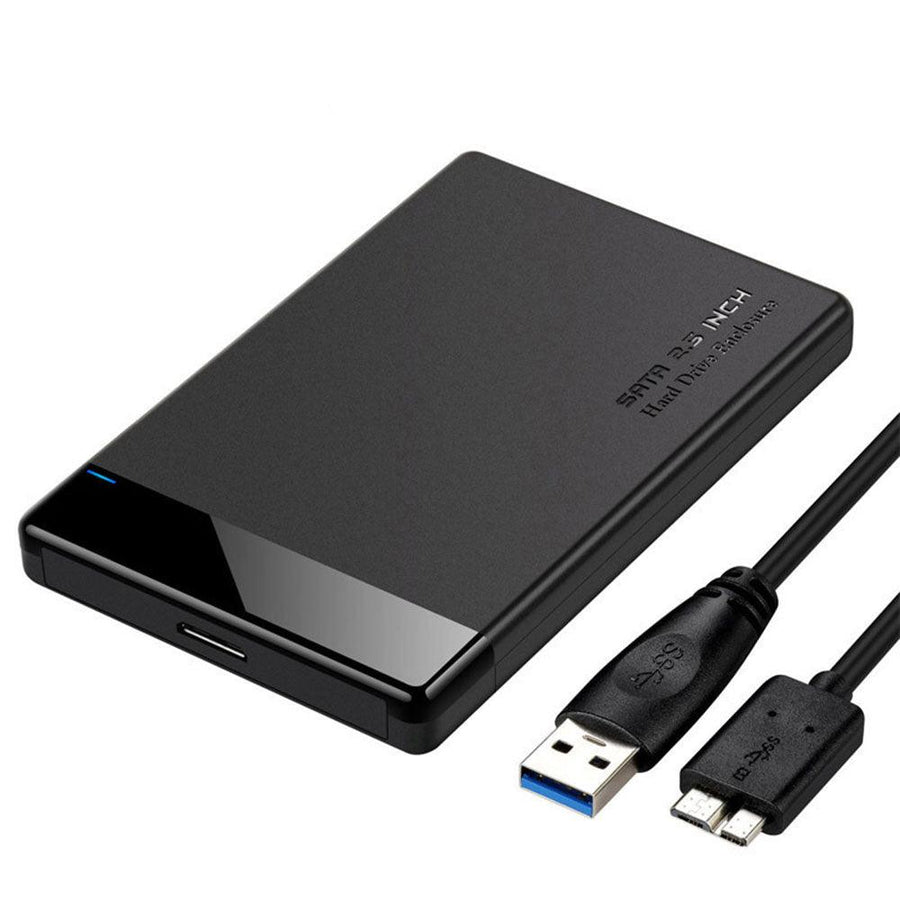 2.5 inch USB 3.0 SATA HDD SSD External Hard Drive Enclosure 6TB 5Gbps Hard Disk Box Case Shell Box - MRSLM